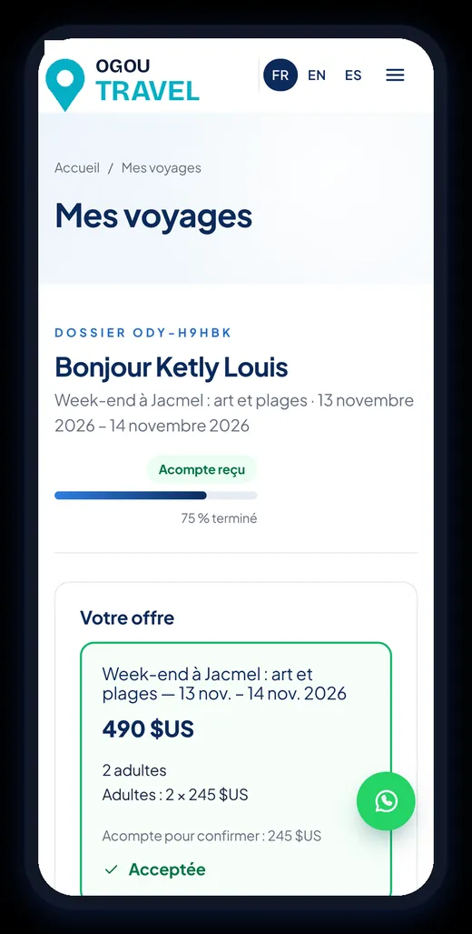 “My trips”: the offer, the progress of the file and what is left to pay.